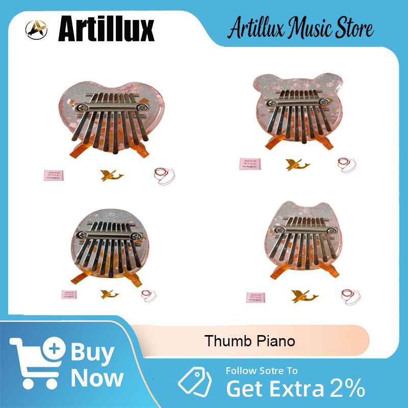 Musical Instrument Kalimba - Artillux Thumb Piano Brand New and