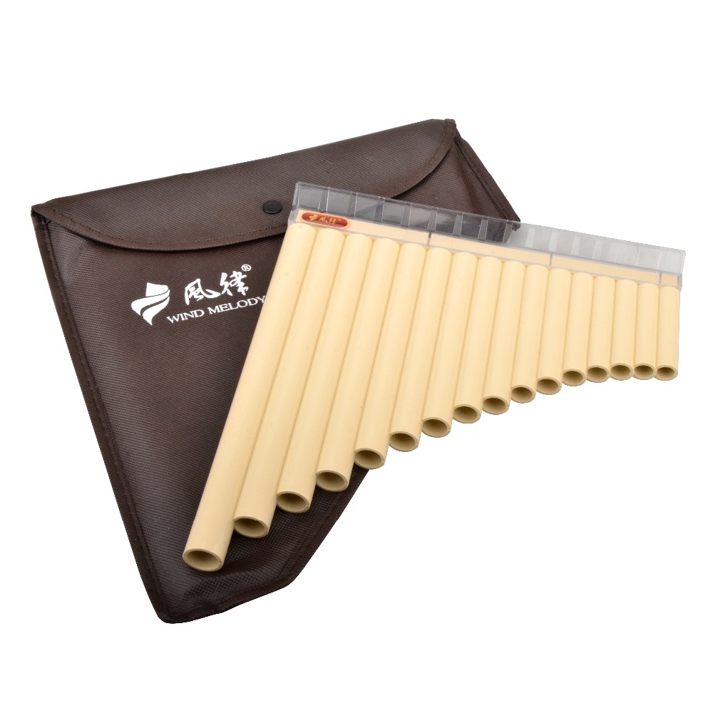 Musical Instrument Indian - 16 Pipes Pan Flute C Tone