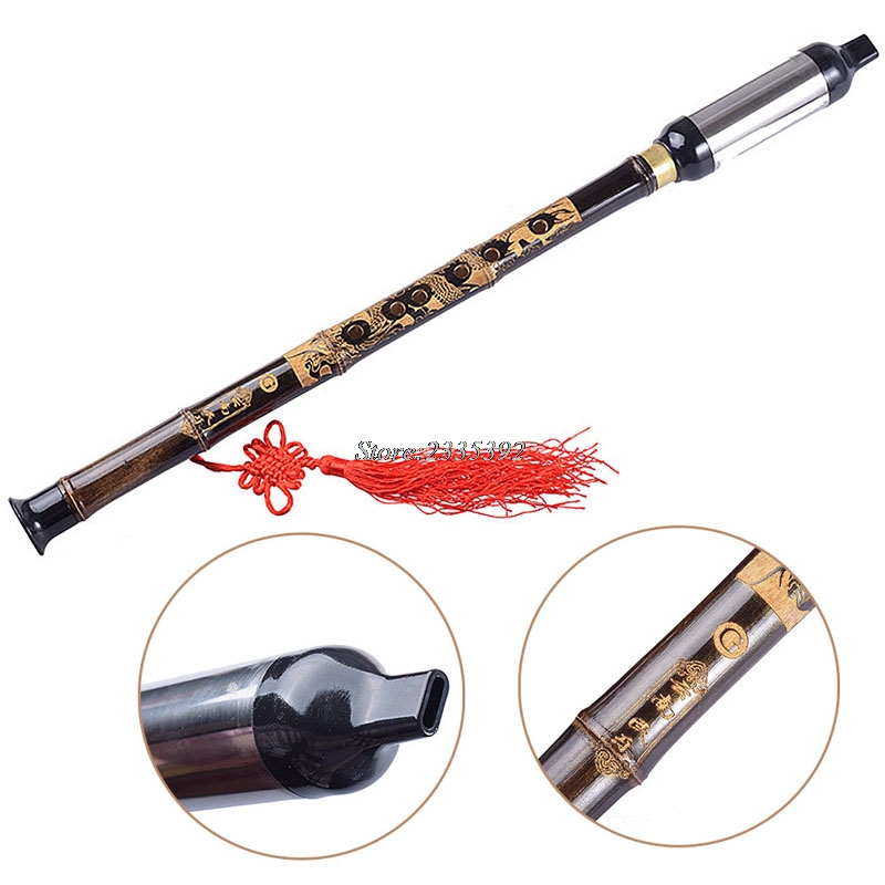 Musical Instrument Zurna - 1Pc Chinese Ethnic Instrument Black Bamboo