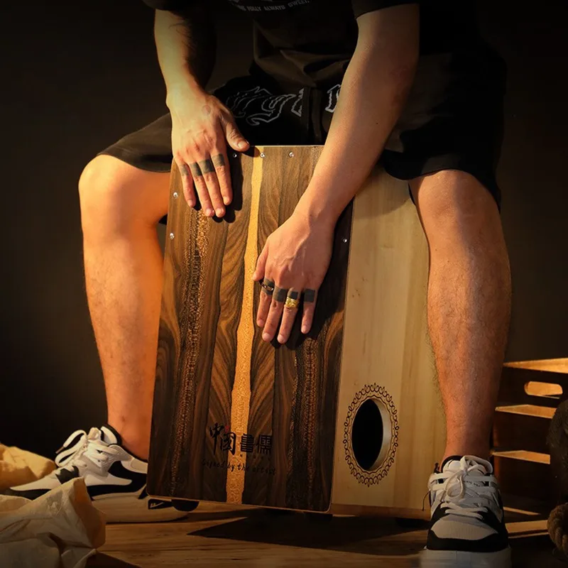 Musical Instrument All - Solid Wood Cajon Box Drum Professional
