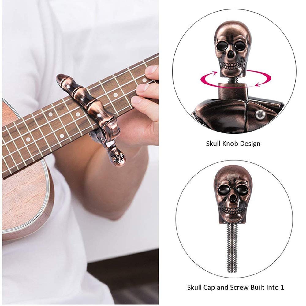 Guitar Capo Skull Capo for Aco - огляд і ціна Musical Instrument Dulcimer