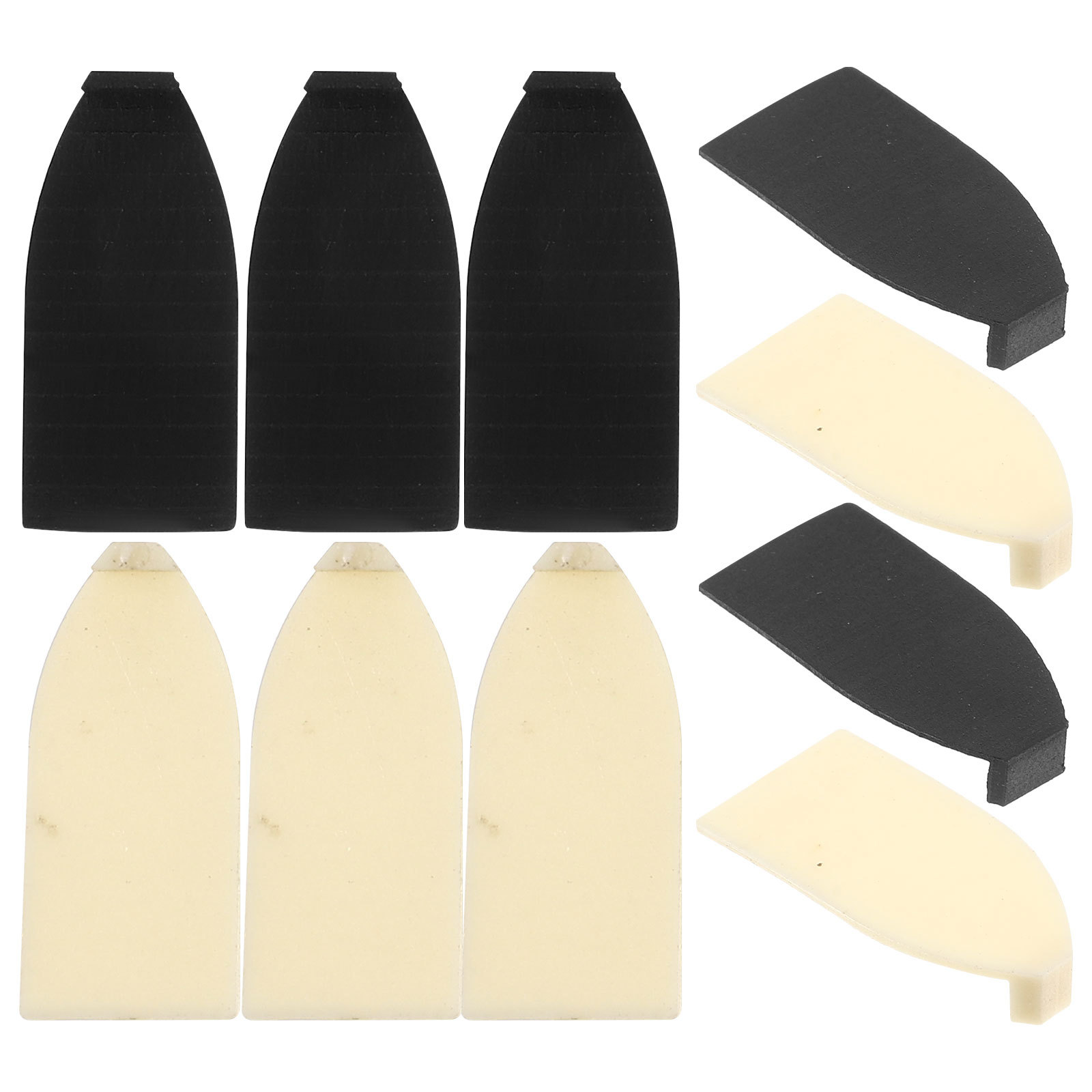 10Pcs Violin Bow Pads Plastic  - огляд і ціна Musical Instrument Veena