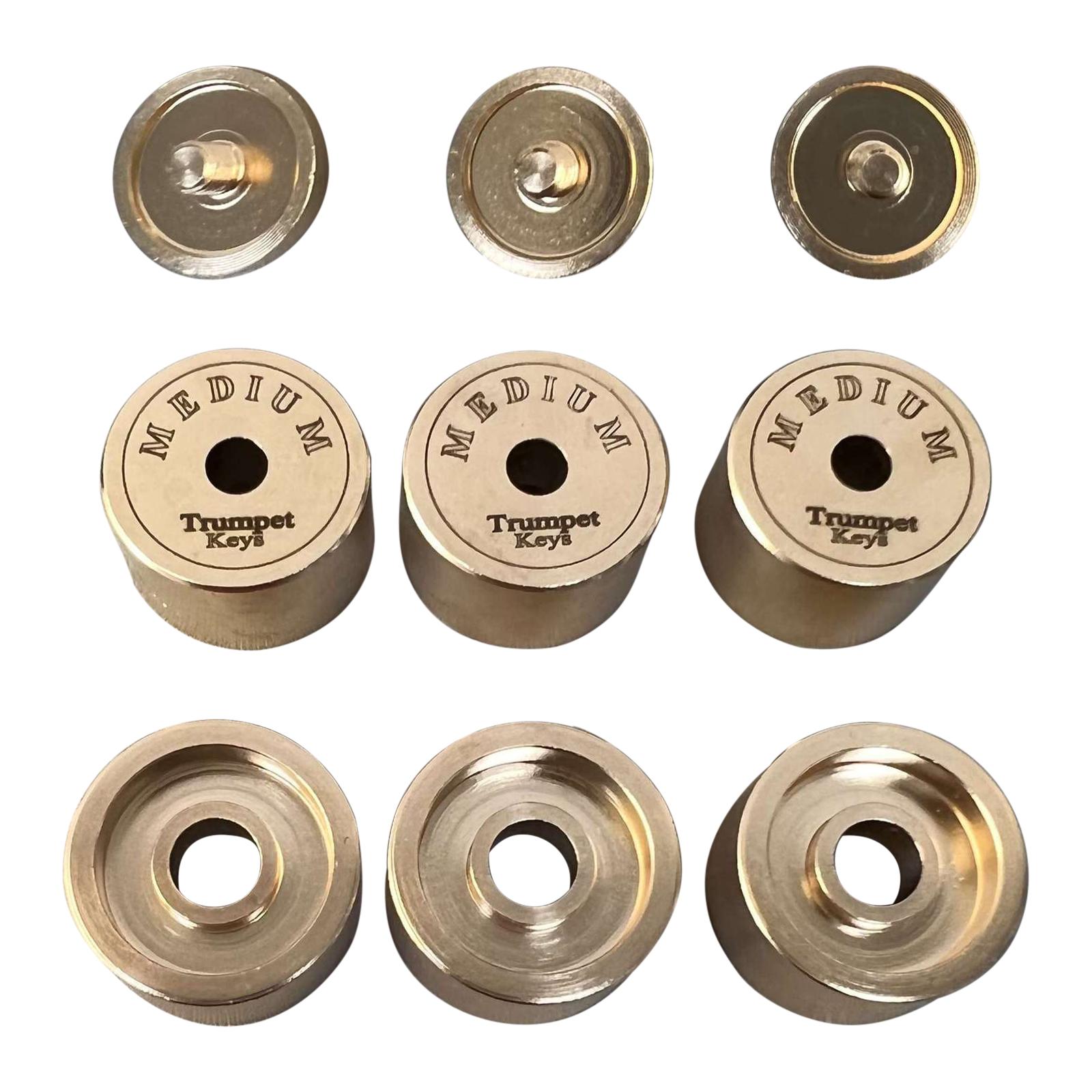 9Pcs Trumpets Valve Caps Wind  - огляд і ціна Musical Instrument Repair