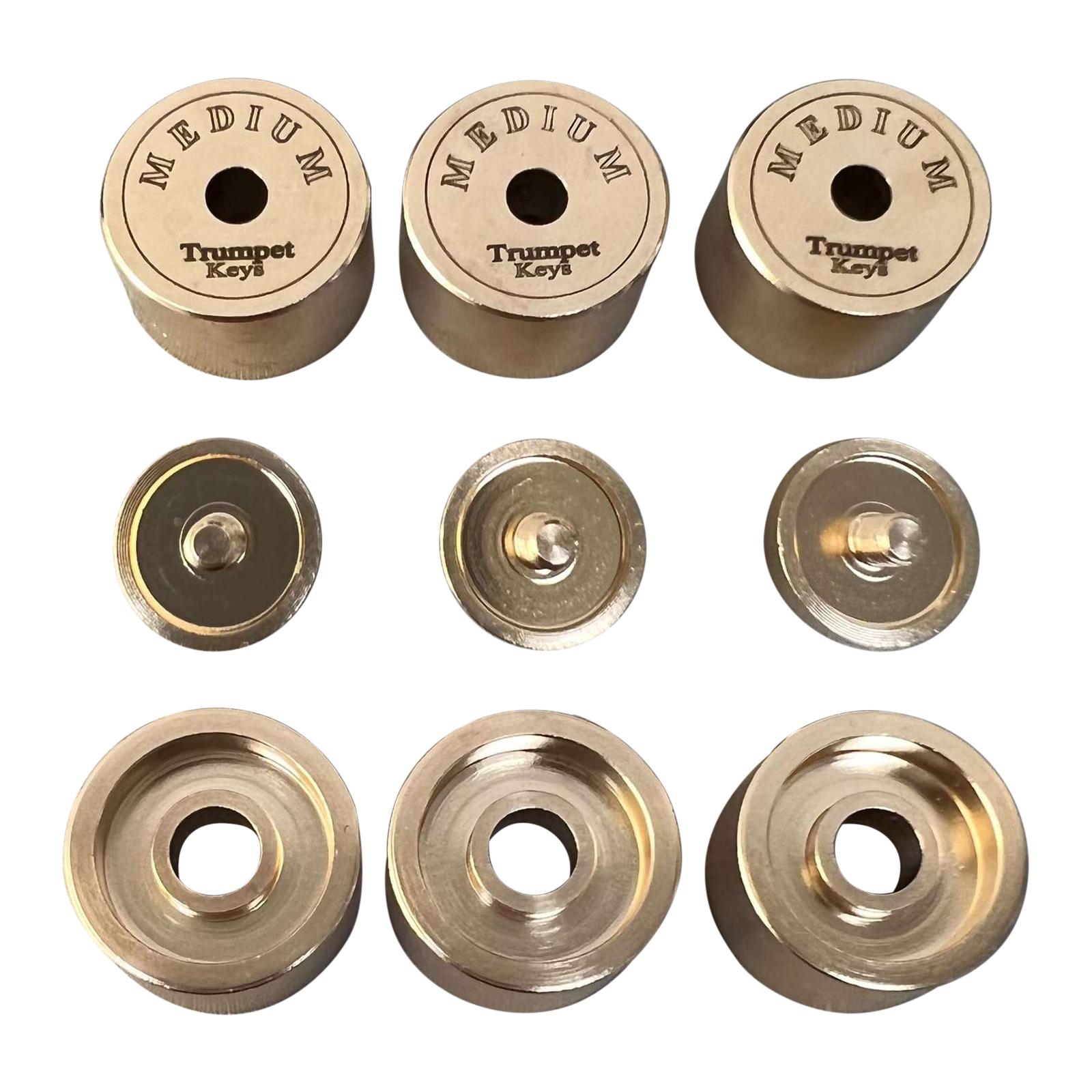 9Pcs Trumpets Valve Caps Wind  - огляд і ціна Musical Instrument Repair