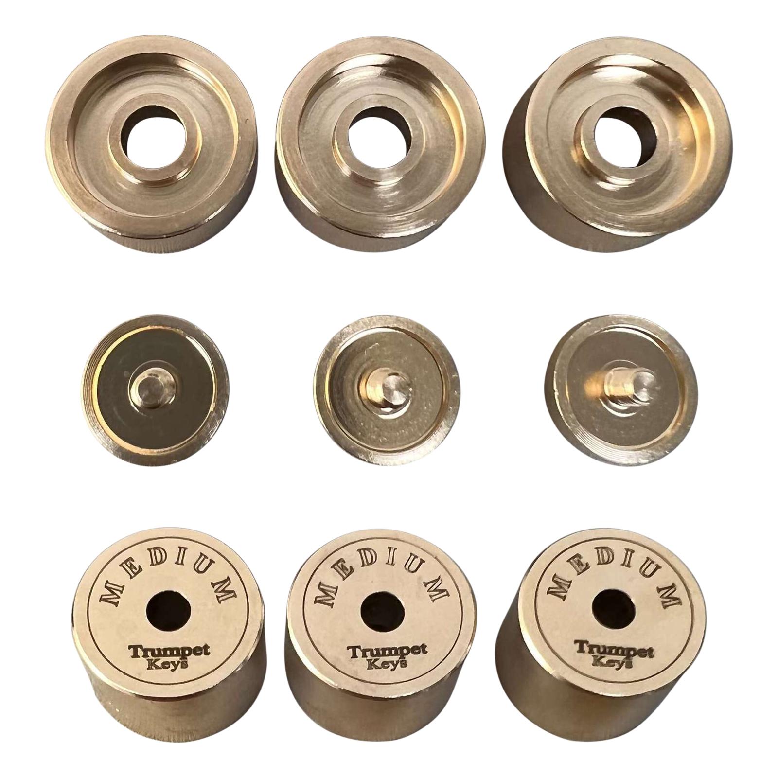 9Pcs Trumpets Valve Caps Wind  - огляд і ціна Musical Instrument Repair