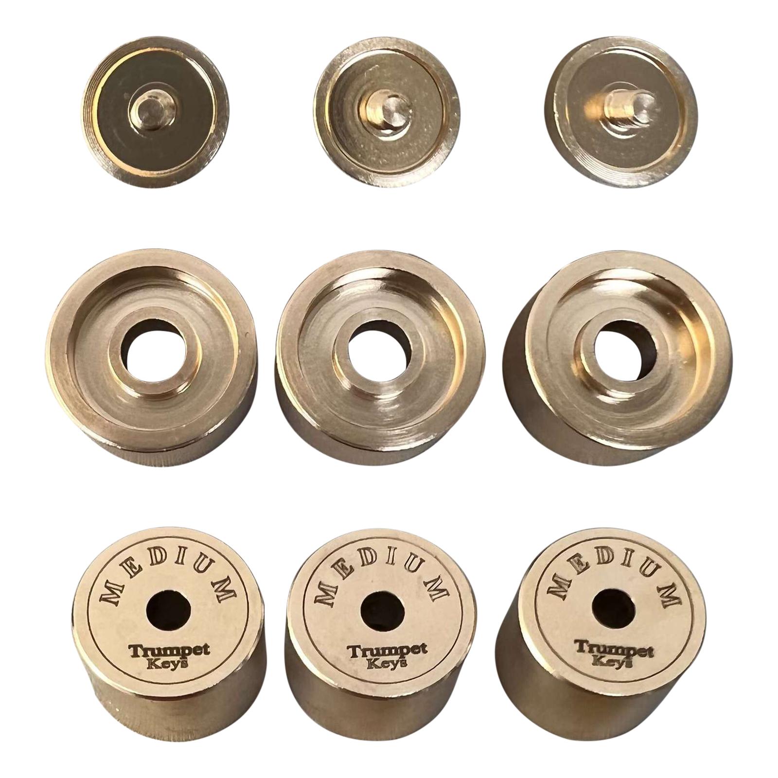 9Pcs Trumpets Valve Caps Wind  - огляд і ціна Musical Instrument Repair