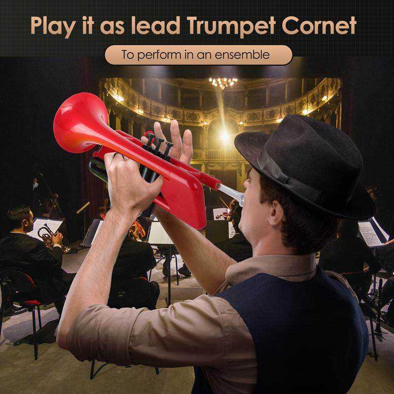 Cornet B Flat Wind Instrument  - огляд і ціна Musical Instrument Cornet