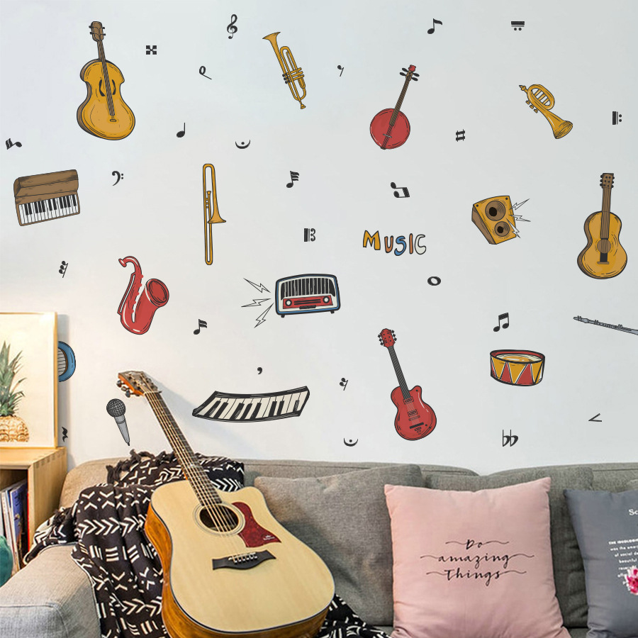 Musical Instruments Wall Stick - огляд і ціна Musical Instrument Diy For Kids