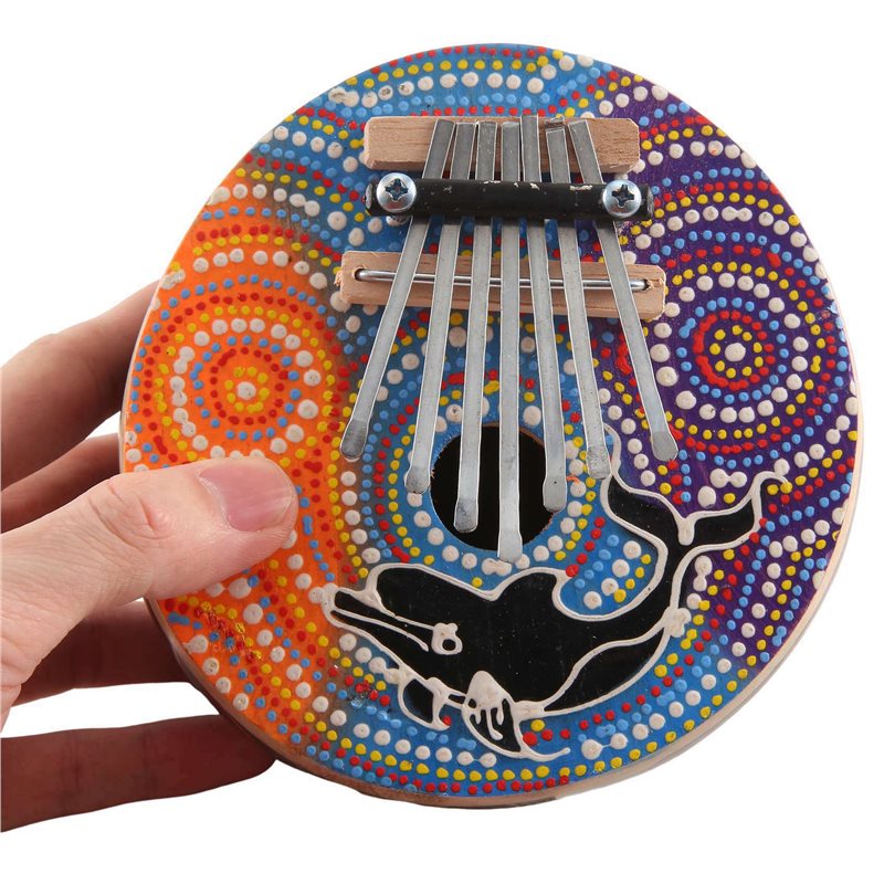2X 7 Key Tuneable Coconut Shel - огляд і ціна Musical Instrument Kalimba