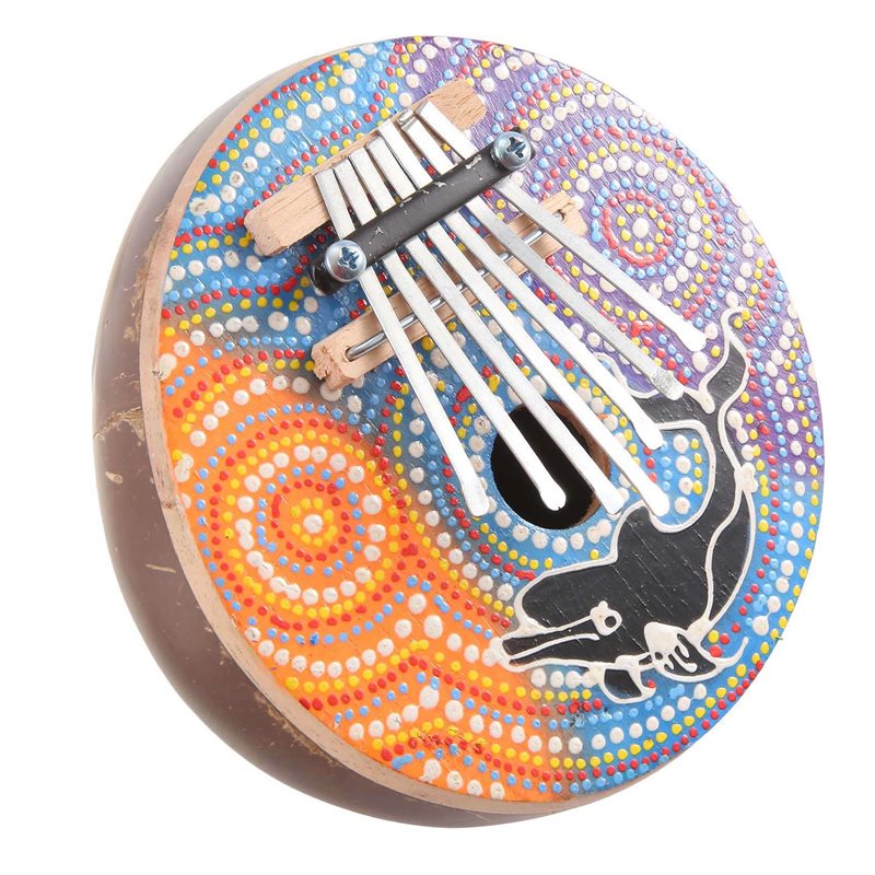 2X 7 Key Tuneable Coconut Shel - огляд і ціна Musical Instrument Kalimba