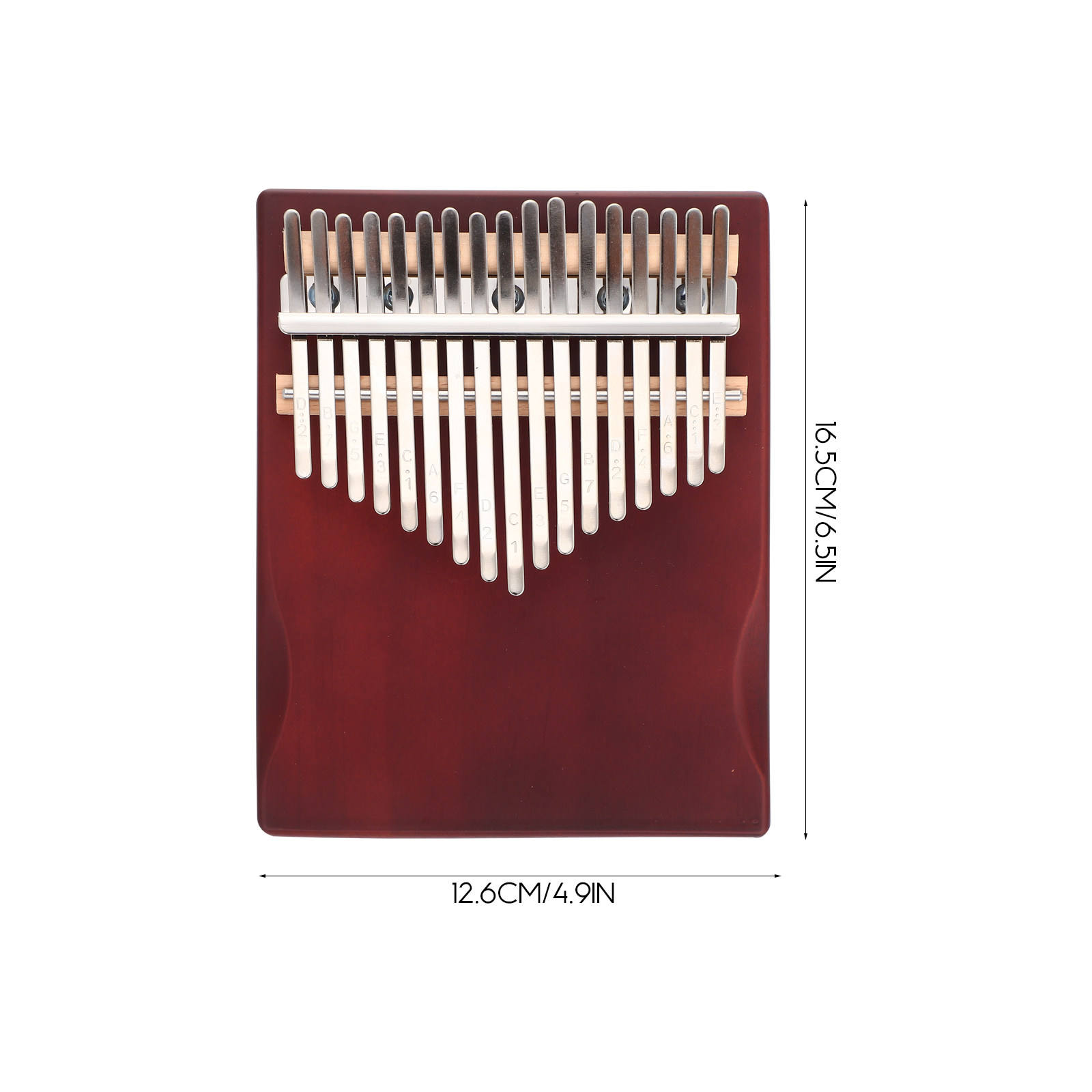 1Set Kalimba Wooden 17-Tone Th - огляд і ціна Musical Instrument Kalimba