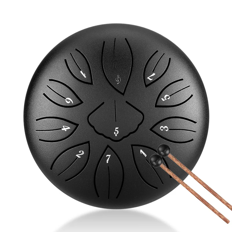 Hluru Steel Tongue Drum 6 Inch - огляд і ціна Musical Instrument Dulcimer