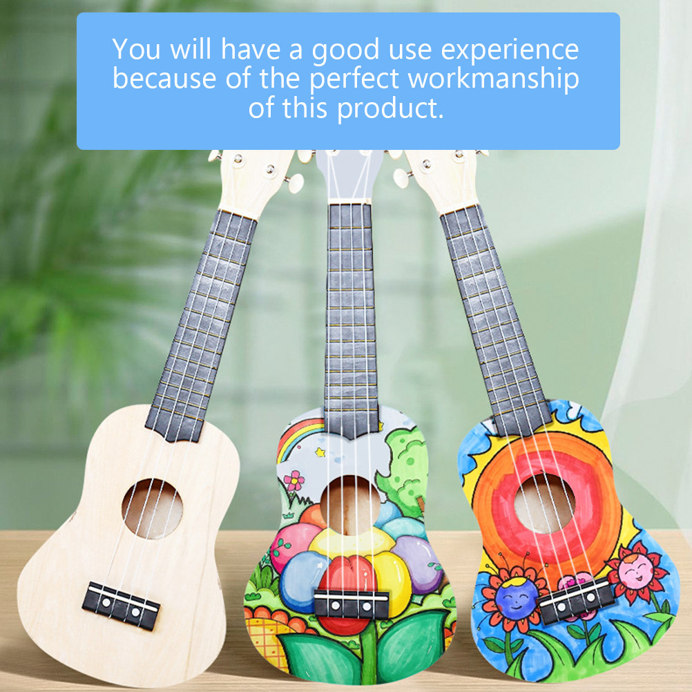 1Set DIY Wooden Ukulele Kit Cr - огляд і ціна Musical Instrument Diy For Kids