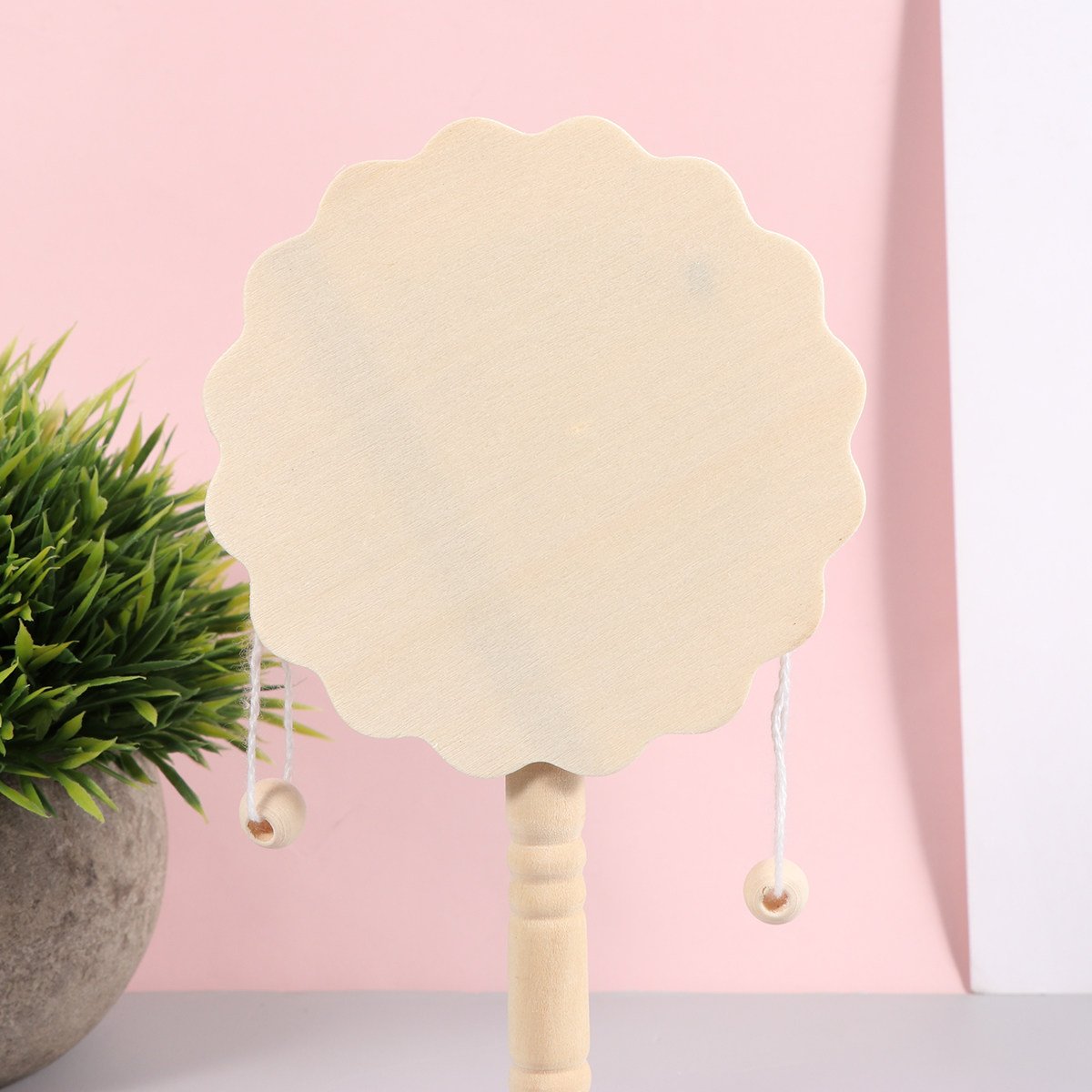 5Pcs A Drum Shaped Rattle Wood - огляд і ціна Musical Instrument Diy For Kids