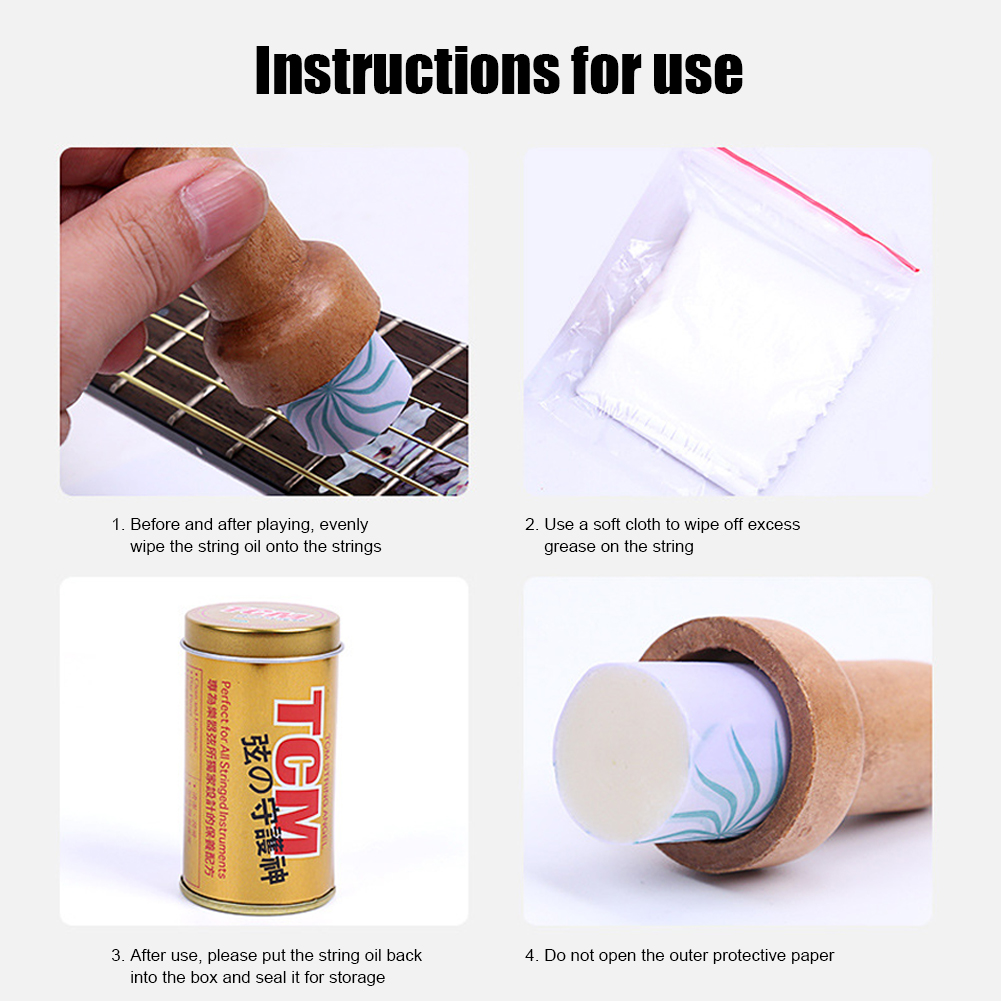 Guitar String Cleaner Lubrican - огляд і ціна Musical Instrument Repair