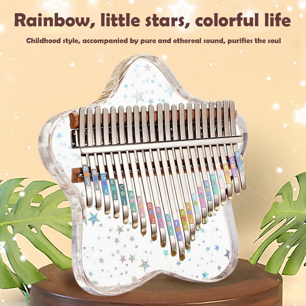 21/17 Keys Portable Finger Pia - огляд і ціна Musical Instrument Kalimba