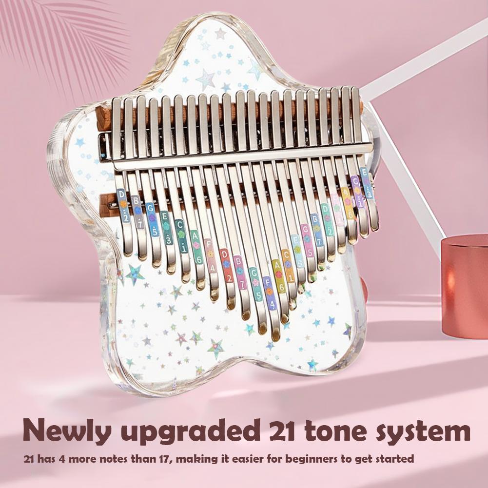 21/17 Keys Portable Finger Pia - огляд і ціна Musical Instrument Kalimba