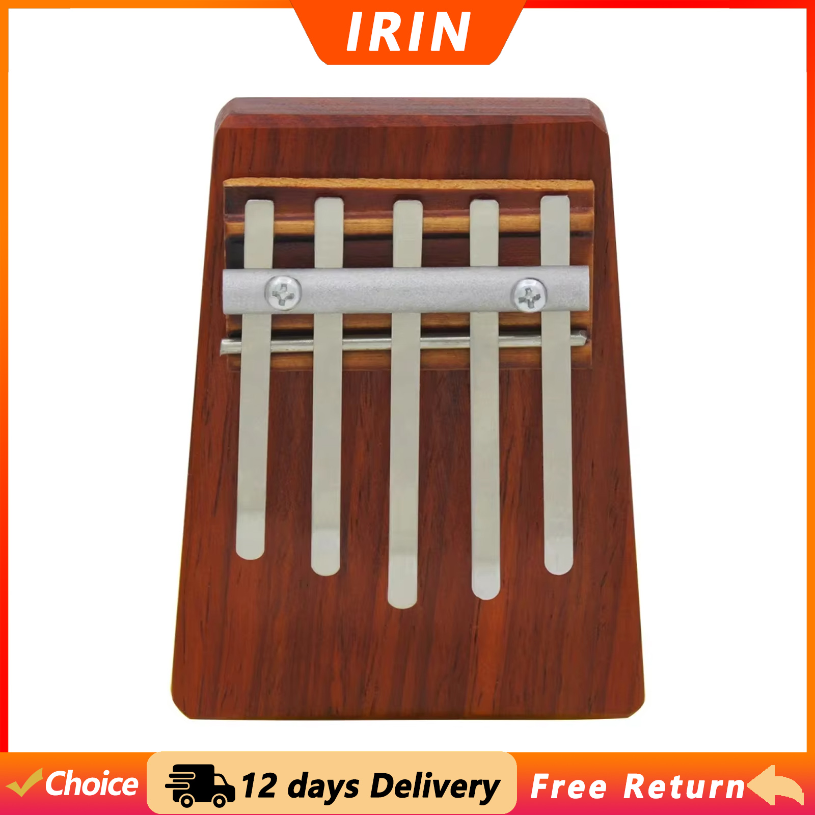 IRIN Kalimba 5 Tone Thumb Pian - огляд і ціна Musical Instrument Kalimba