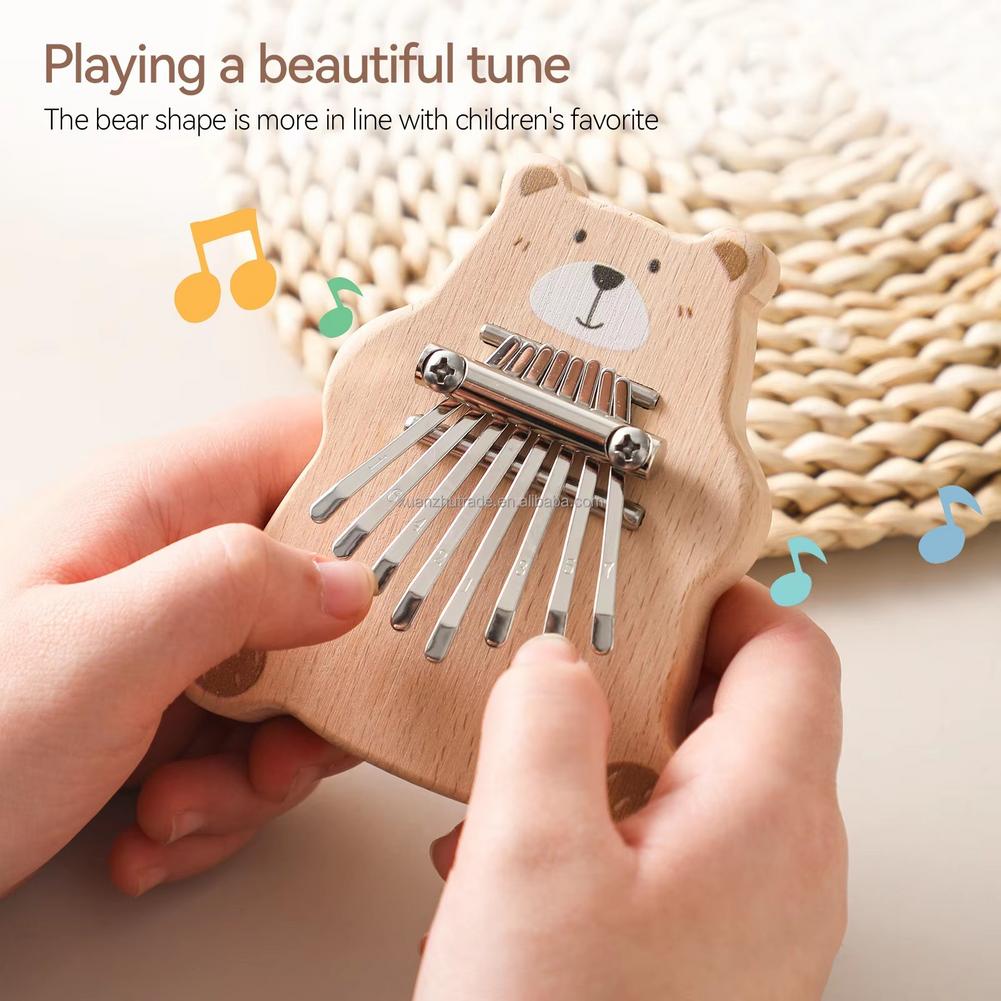 8 Key Mini Kalimba Portable Th - огляд і ціна Musical Instrument Kalimba