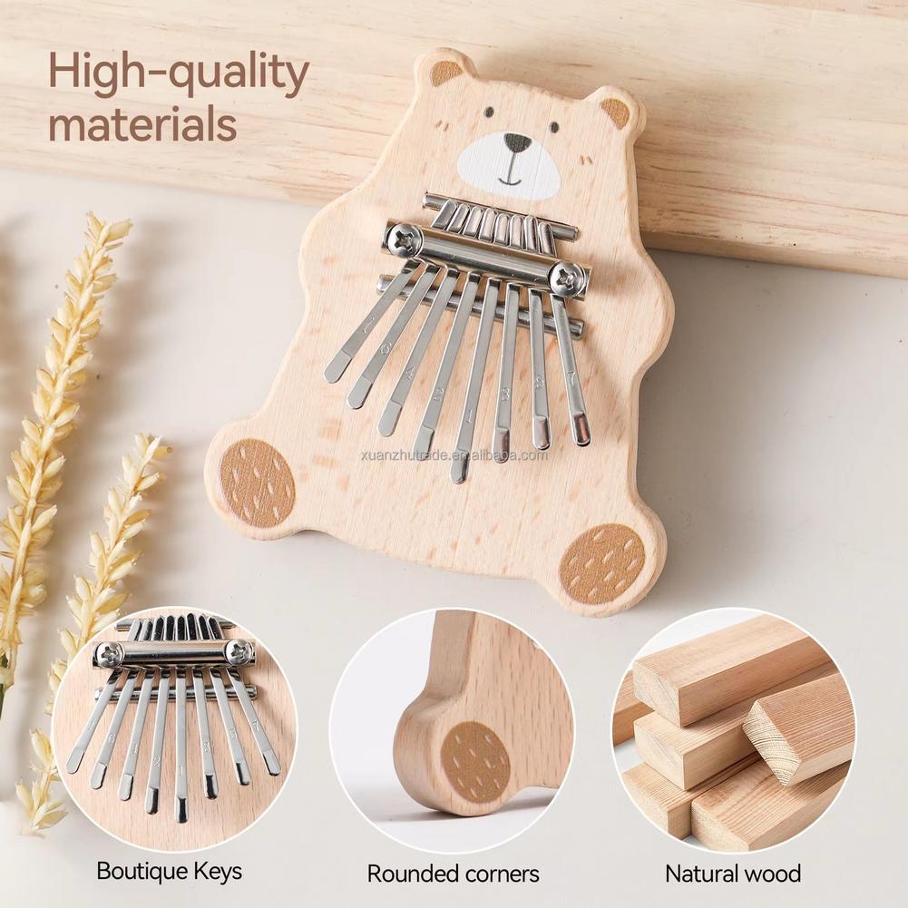 8 Key Mini Kalimba Portable Th - огляд і ціна Musical Instrument Kalimba