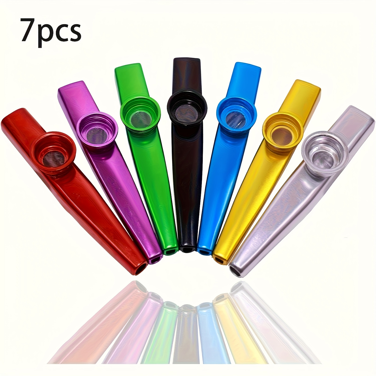 7pcs Metal Kazoos Simple Desig - огляд і ціна Musical Instrument Veena