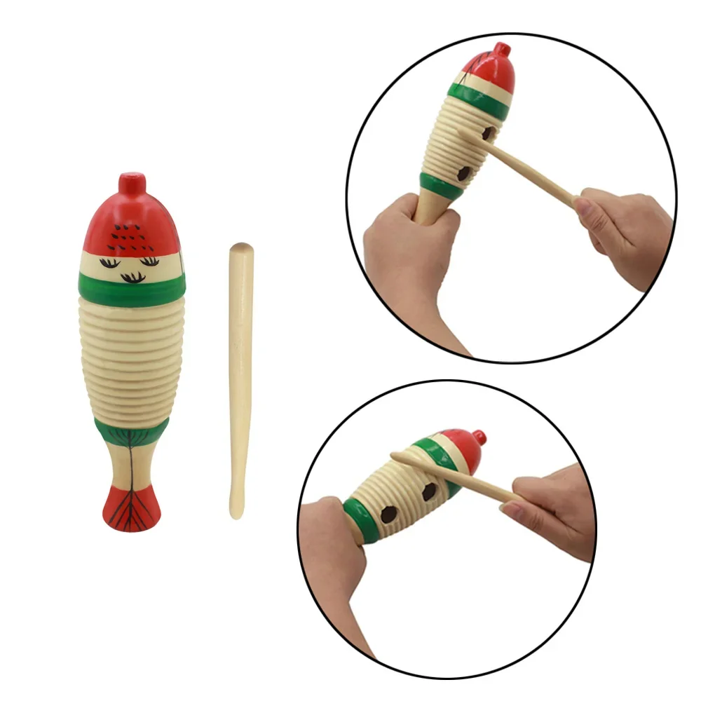 Wooden Fish Musical Orff Percu - огляд і ціна Musical Instrument Game