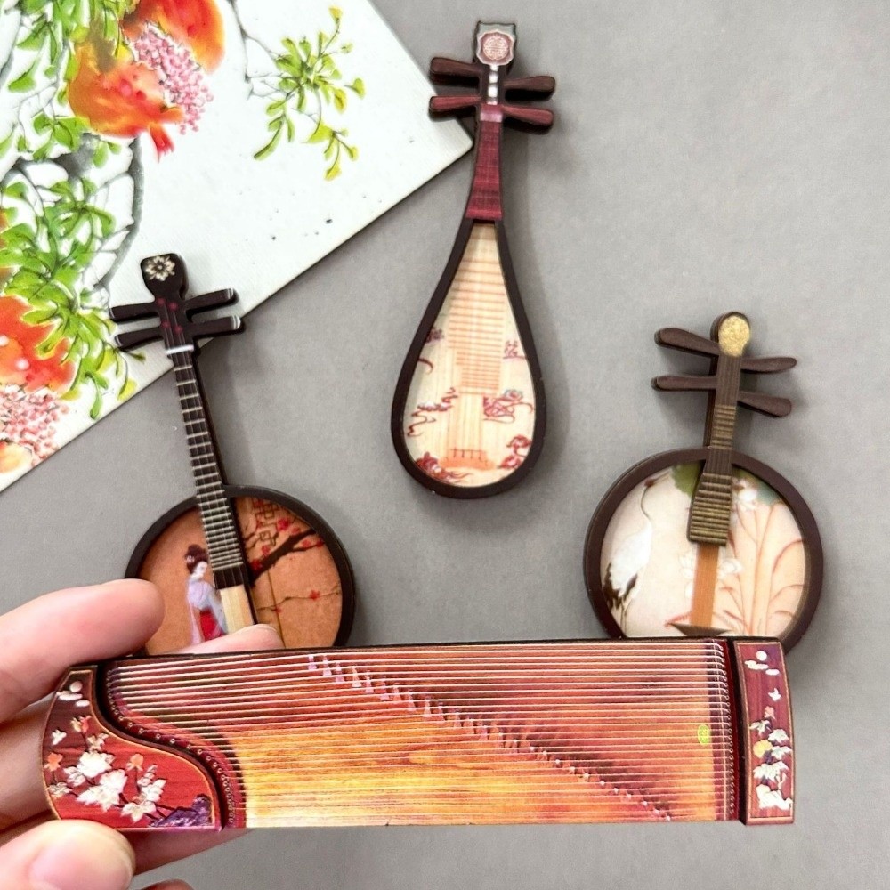 4PCS/SET Chinese Style Musical - огляд і ціна Musical Instrument Ancient