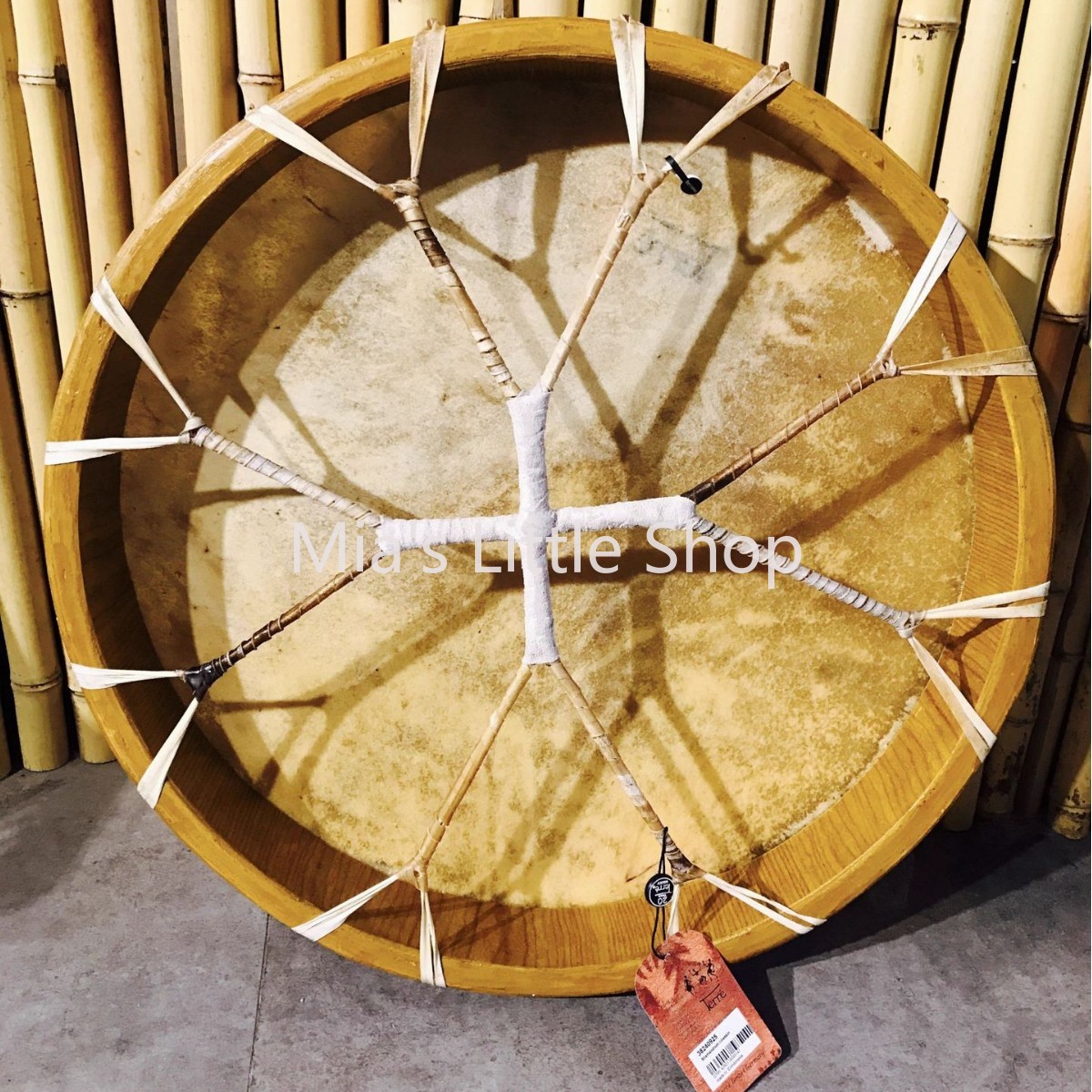 Indian Frame Drum Natural Cowh - огляд і ціна Musical Instrument Indian