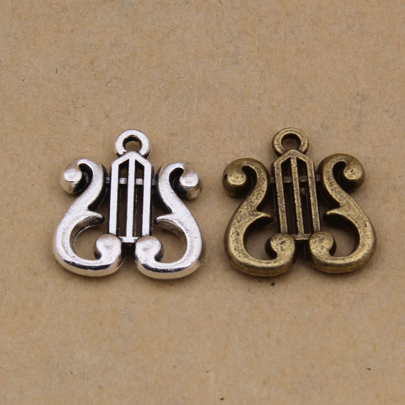 100pcs 17x16mm Zinc Alloy Anci - огляд і ціна Musical Instrument Ancient