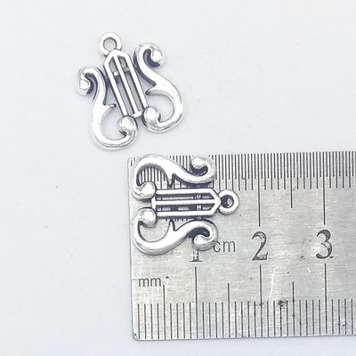 100pcs 17x16mm Zinc Alloy Anci - огляд і ціна Musical Instrument Ancient