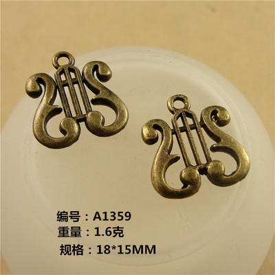 100pcs 17x16mm Zinc Alloy Anci - огляд і ціна Musical Instrument Ancient