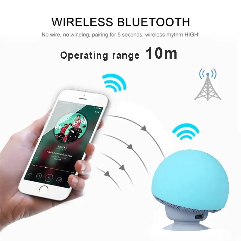 Mini Mushroom Bluetooth Speake - огляд і ціна Musical Instrument Cajon