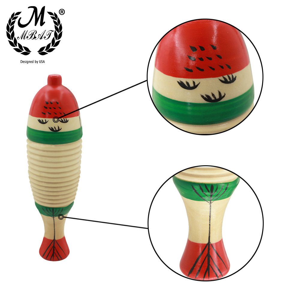 M MBAT Wooden Fish Toy Game Pe - огляд і ціна Musical Instrument Game