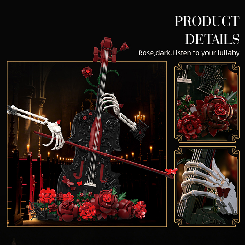 Creative Artist Skull Red Rose - огляд і ціна Musical Instrument Veena