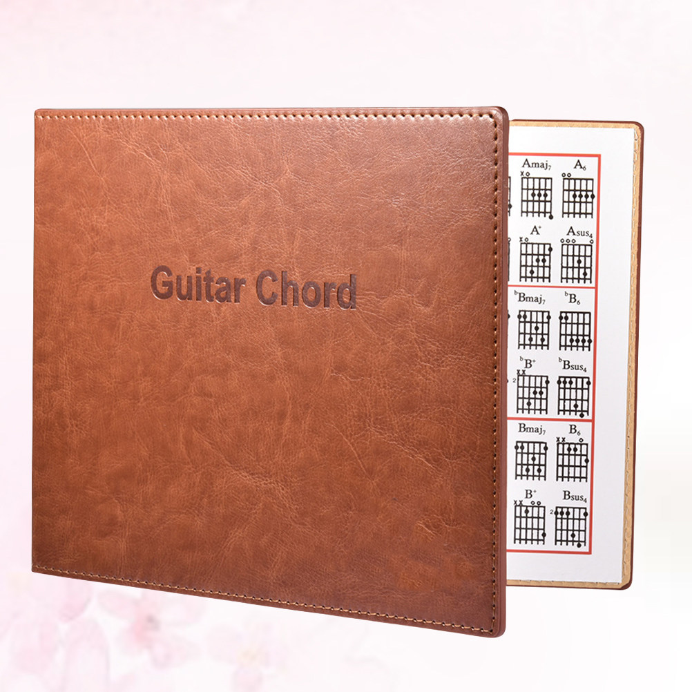 1Pcs Guitar Chord Book Brown P - огляд і ціна Musical Instrument All