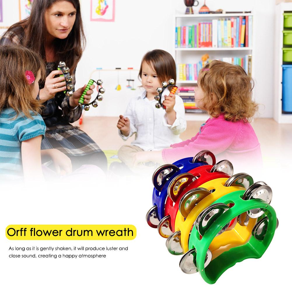 4pcs Tambourine Jingles Rattle - огляд і ціна Musical Instrument All