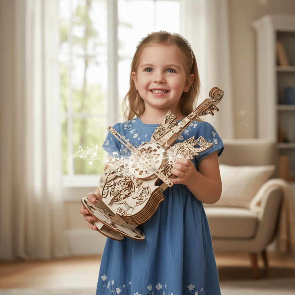 For Kids Graffitiable 3D Puzzl - огляд і ціна Musical Instrument Diy For Kids