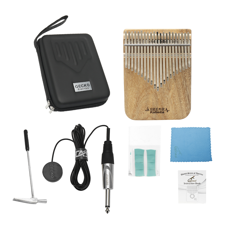 GECKO Kalimba 21-Key Camphor W - огляд і ціна Musical Instrument Kalimba