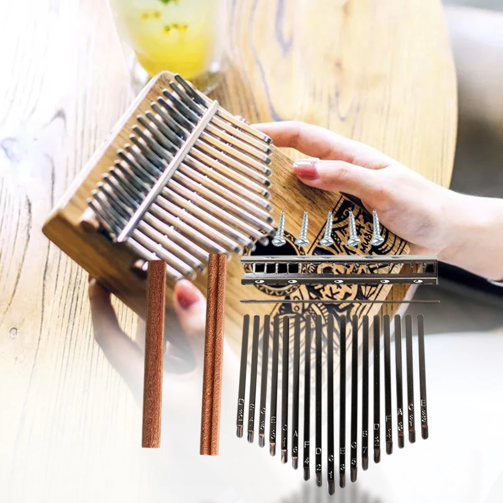 DIY 17 Tone Kalimba Keys Tines - огляд і ціна Musical Instrument Kalimba