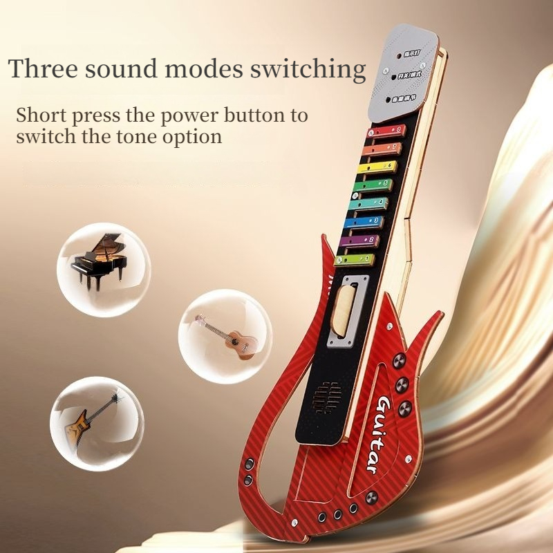 Wooden DIY Electric Guitar Kit - огляд і ціна Musical Instrument Diy For Kids