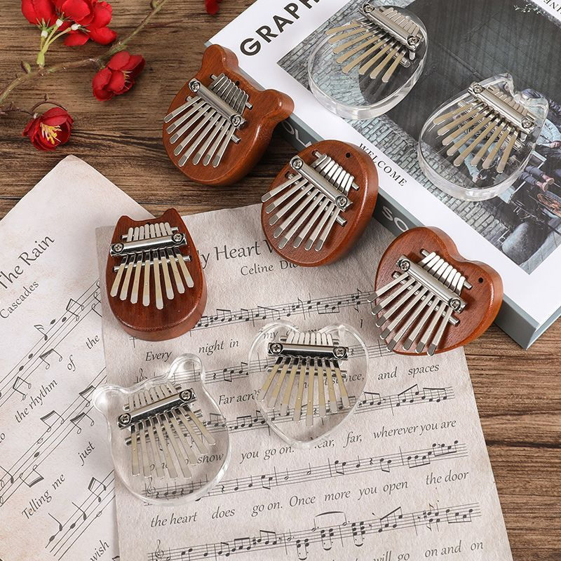 5*7cm 8Key Kalimba Thumb Piano - огляд і ціна Musical Instrument Kalimba