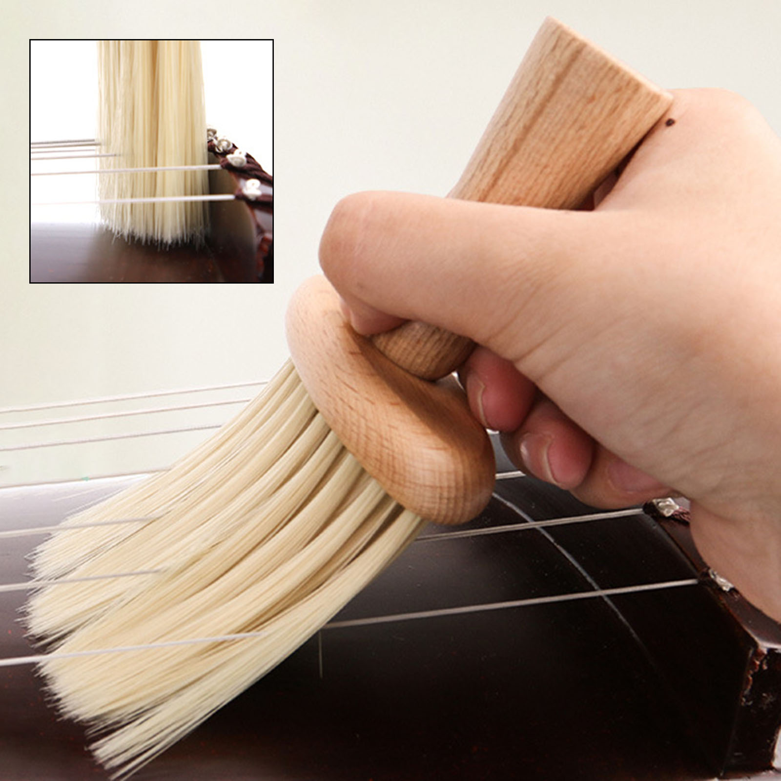 Guzheng Cleaning Brush Soft Br - огляд і ціна Musical Instrument Veena