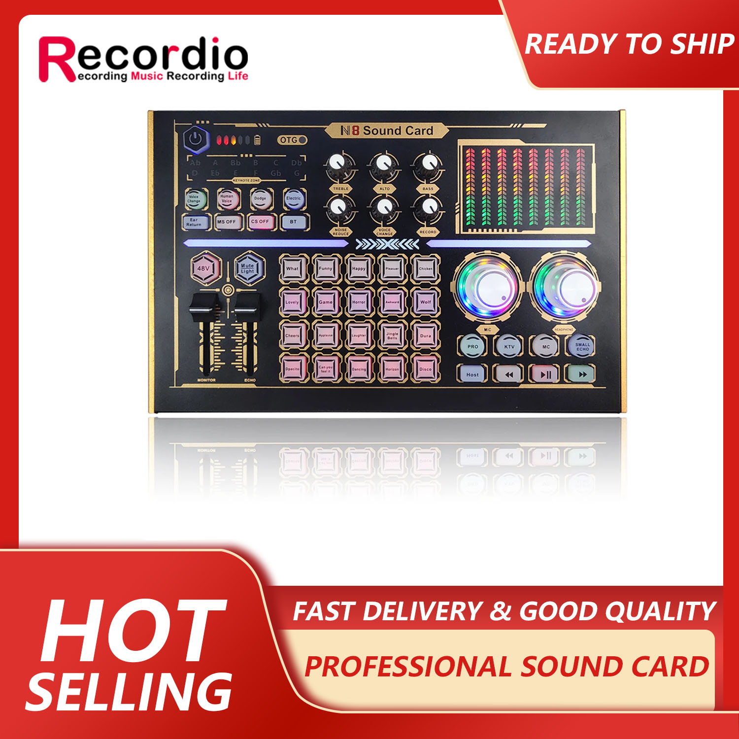 GAX-N8 Professional Recording  - огляд і ціна Musical Instrument Recorder