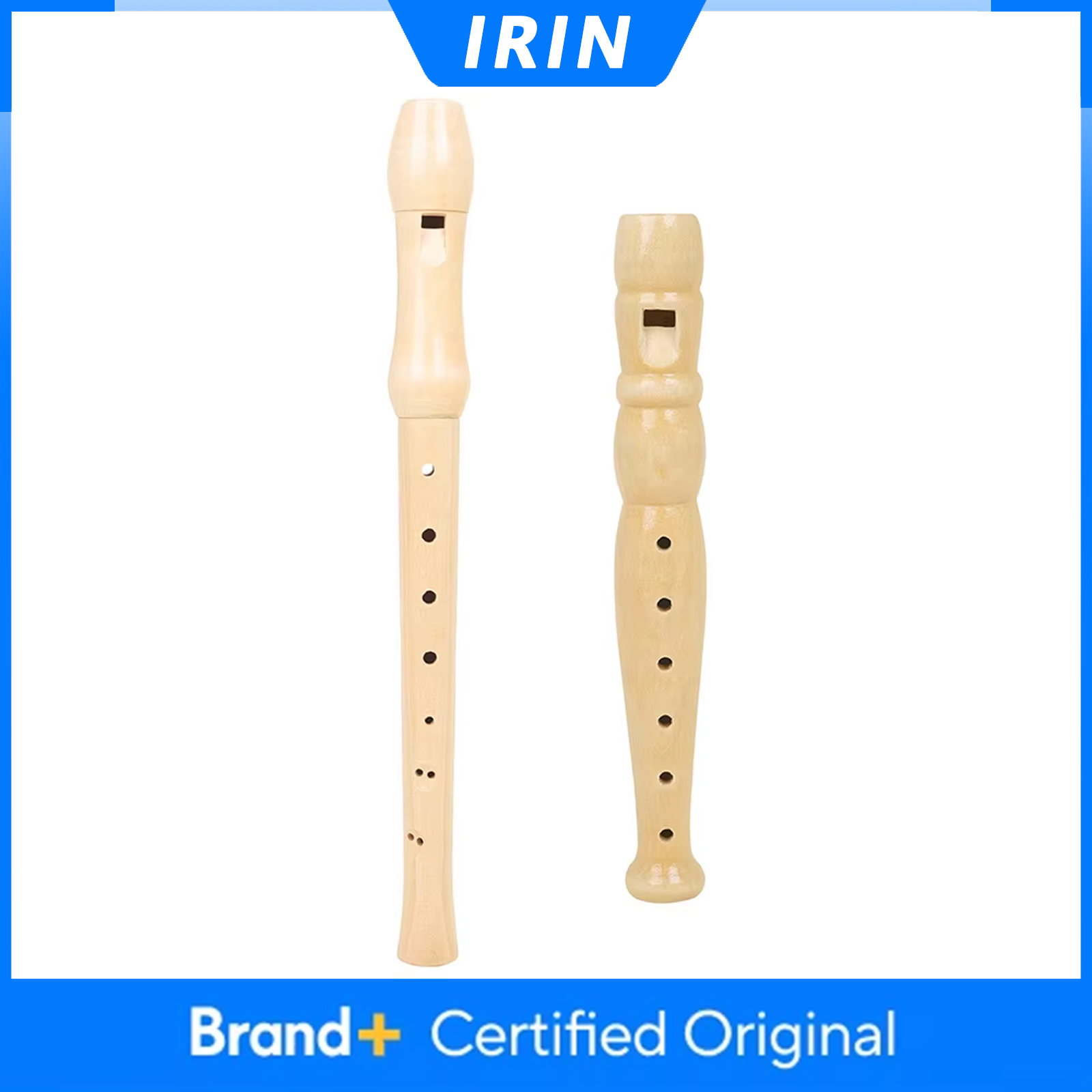 IRIN 6/8 Hole Recorder Wood Co - огляд і ціна Musical Instrument Recorder