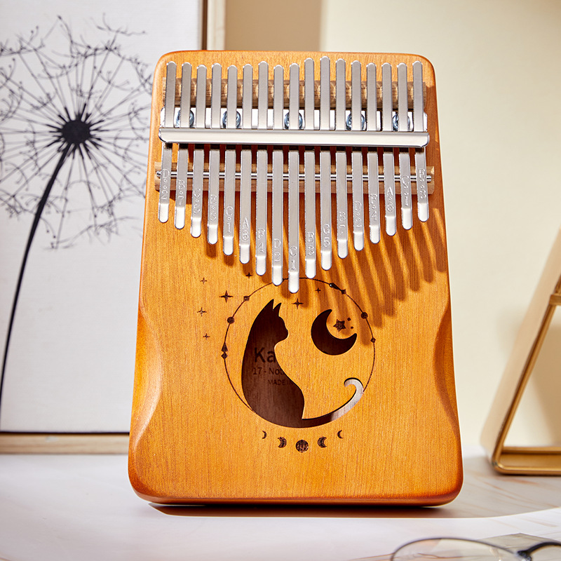 17 Keys Kalimba Gradient Color - огляд і ціна Musical Instrument Kalimba