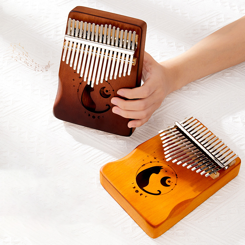 17 Keys Kalimba Gradient Color - огляд і ціна Musical Instrument Kalimba