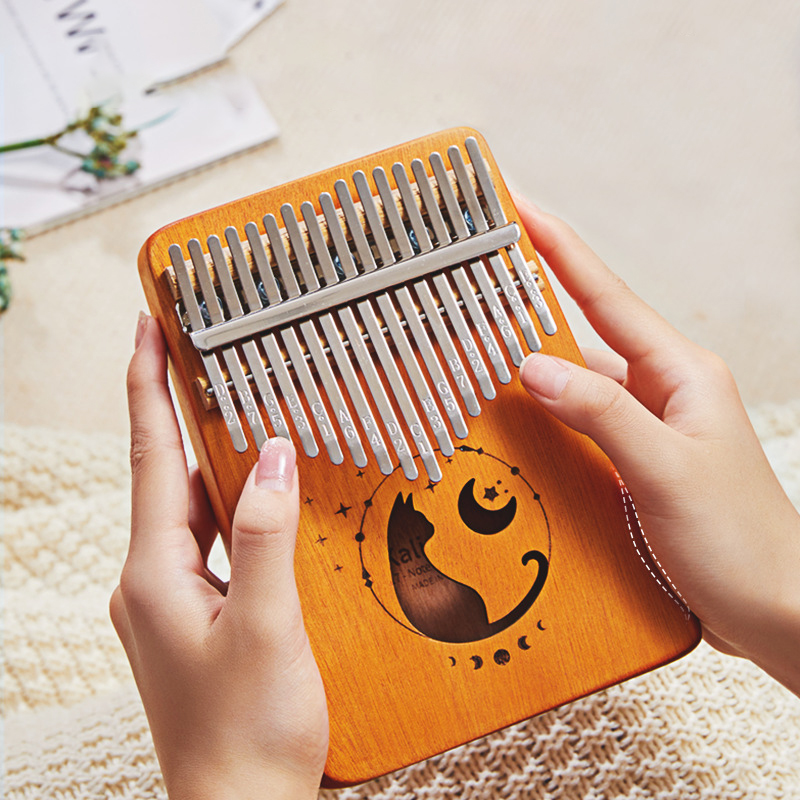 17 Keys Kalimba Gradient Color - огляд і ціна Musical Instrument Kalimba
