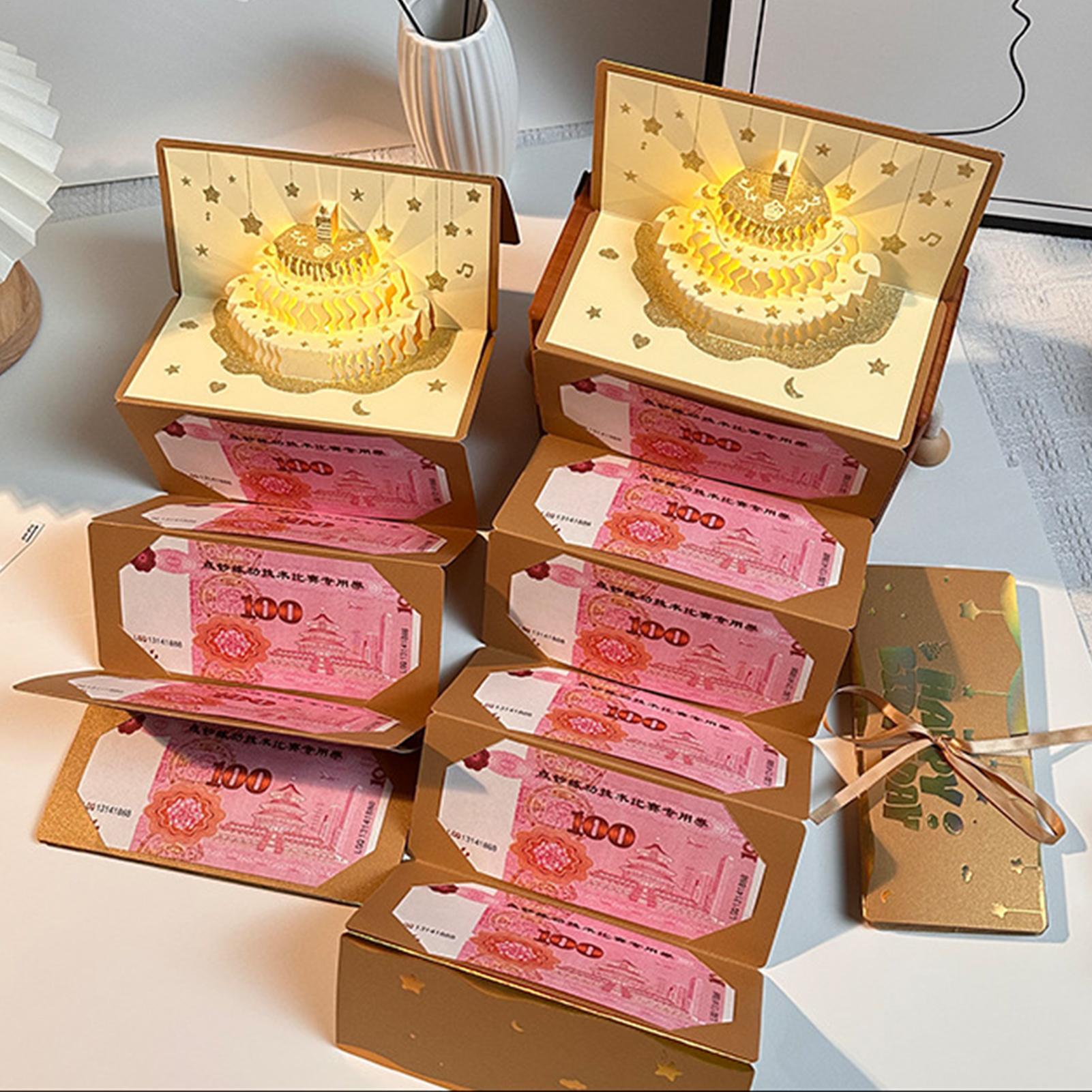 3D Cake Birthday Money Envelop - огляд і ціна Musical Instrument Cajon