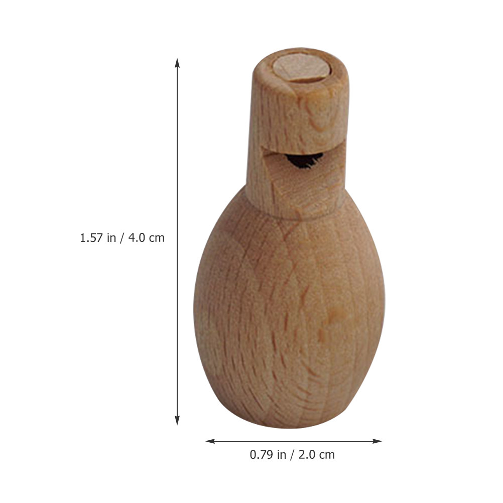 4Pcs Unfinished Wooden Whistle - огляд і ціна Musical Instrument Diy For Kids