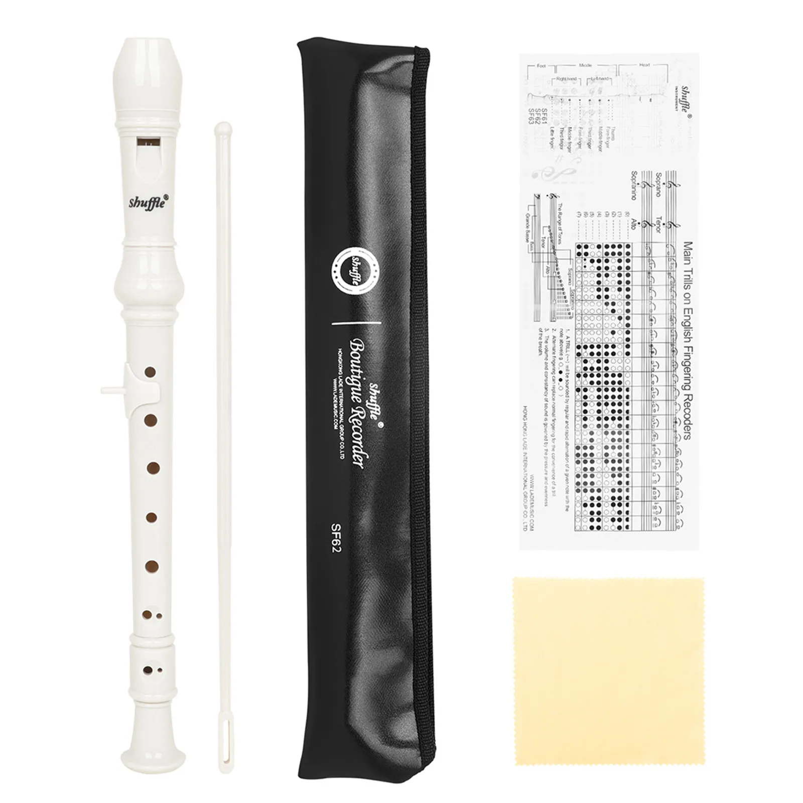 8-Hole Recorder Baroque Style  - огляд і ціна Musical Instrument Recorder